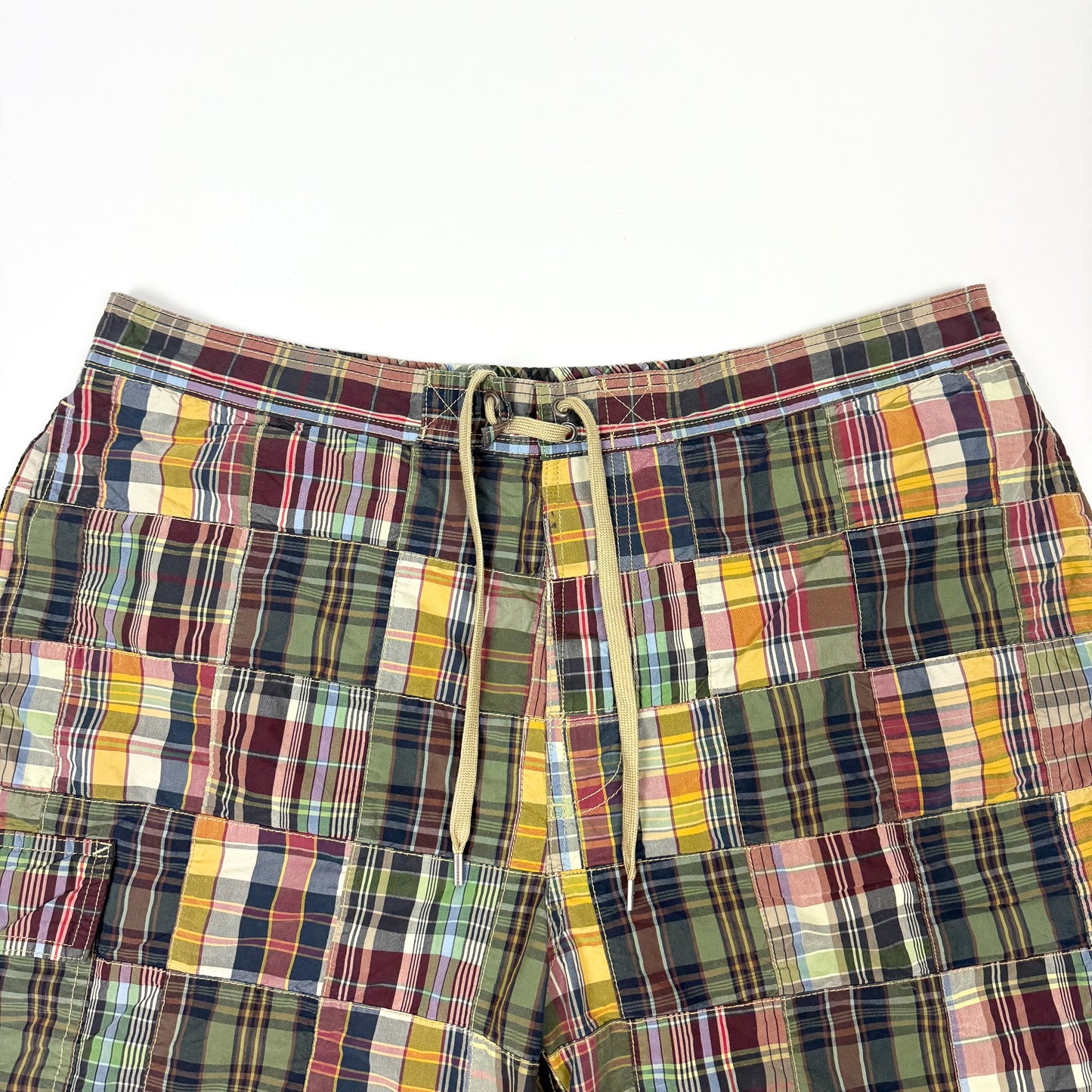 RALPH LAUREN Plaid Cargo Shorts