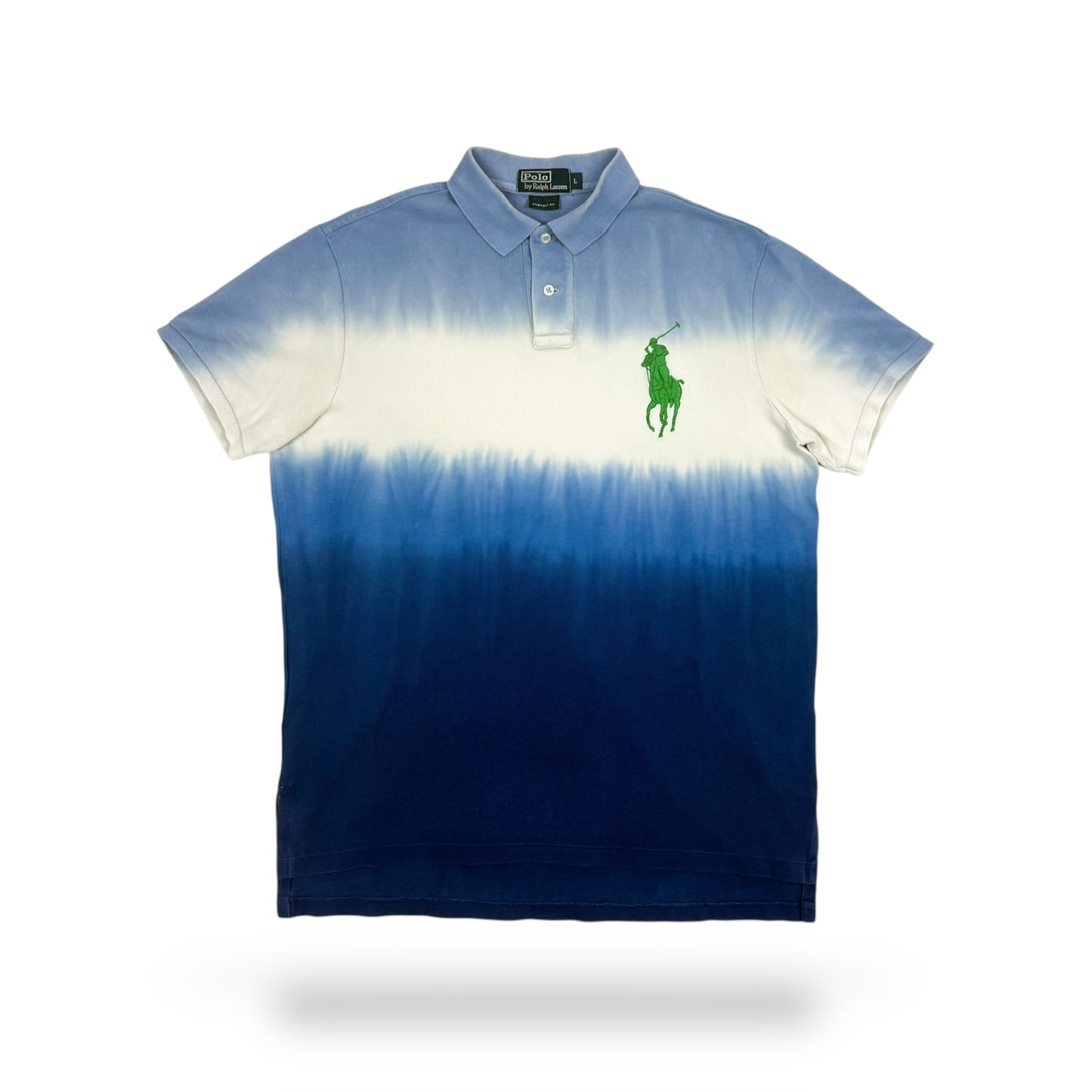 RALPH LAUREN Big Pony Tie Dye Polo Shirt