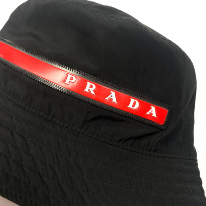 PRADA Linea Rossa Bucket Hat