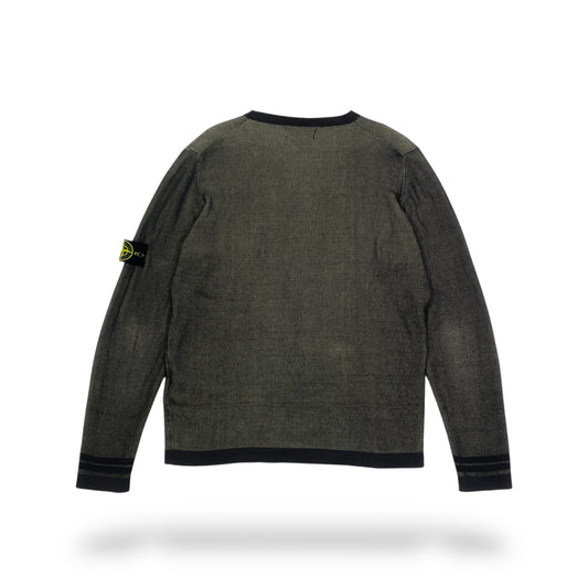 STONE ISLAND Waffle Knit Sweater