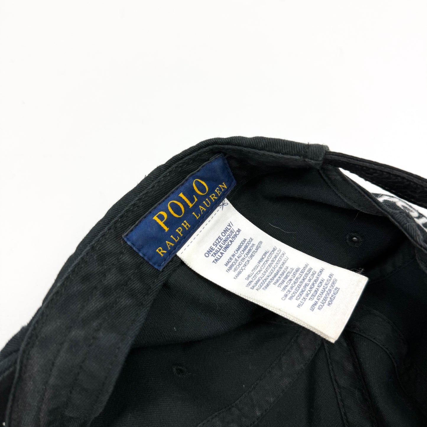 RALPH LAUREN Big Pony Logo Kappe