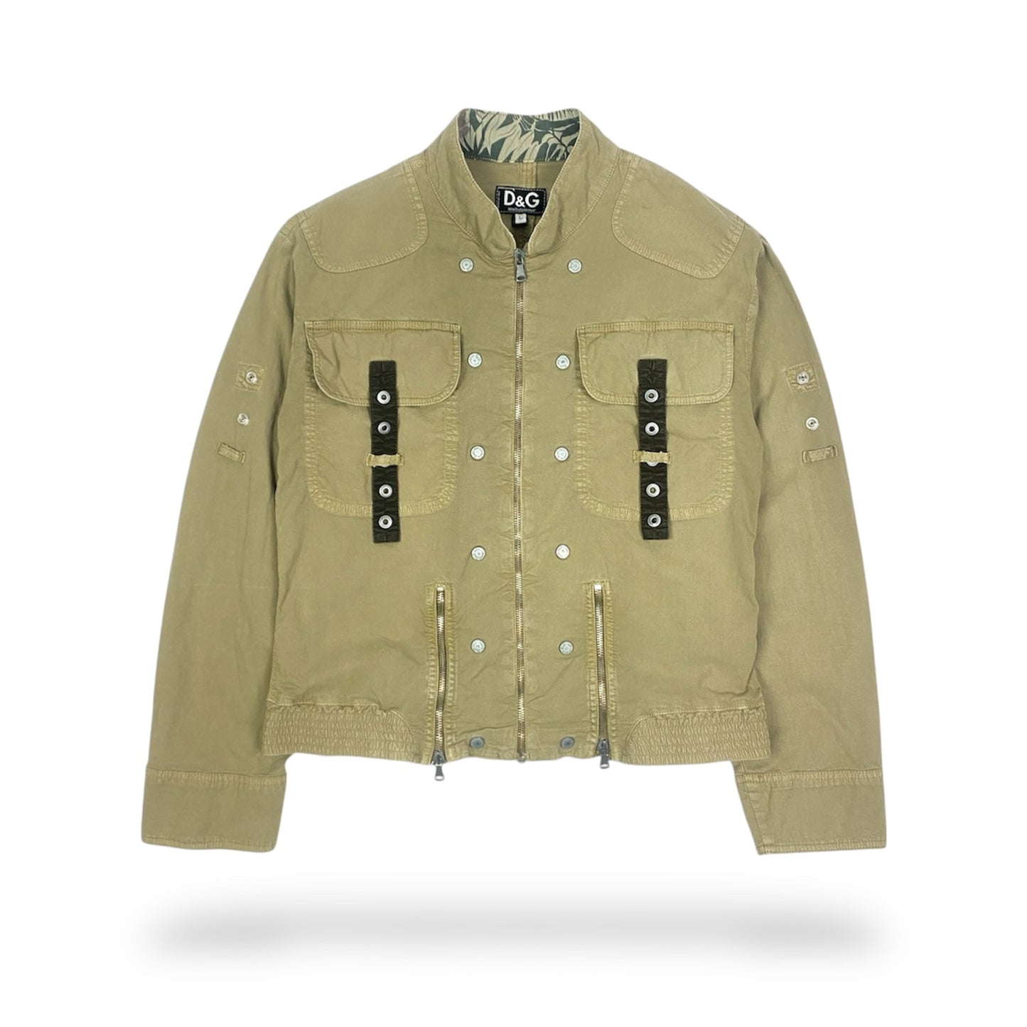 DOLCE & GABBANA Military Cargo Jacke [SS03]
