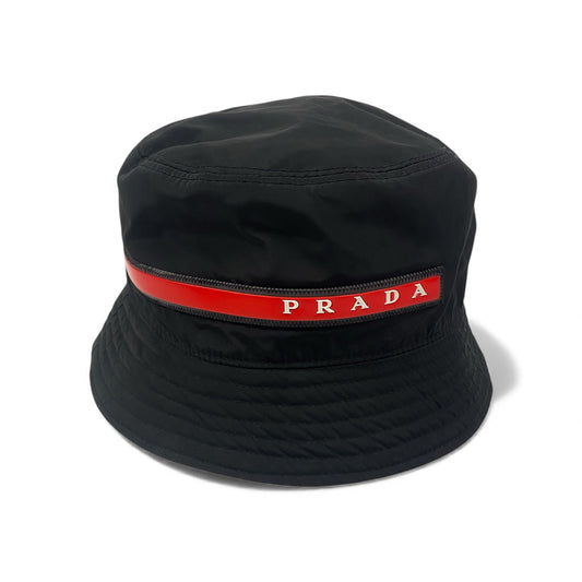 PRADA Linea Rossa Bucket Hat