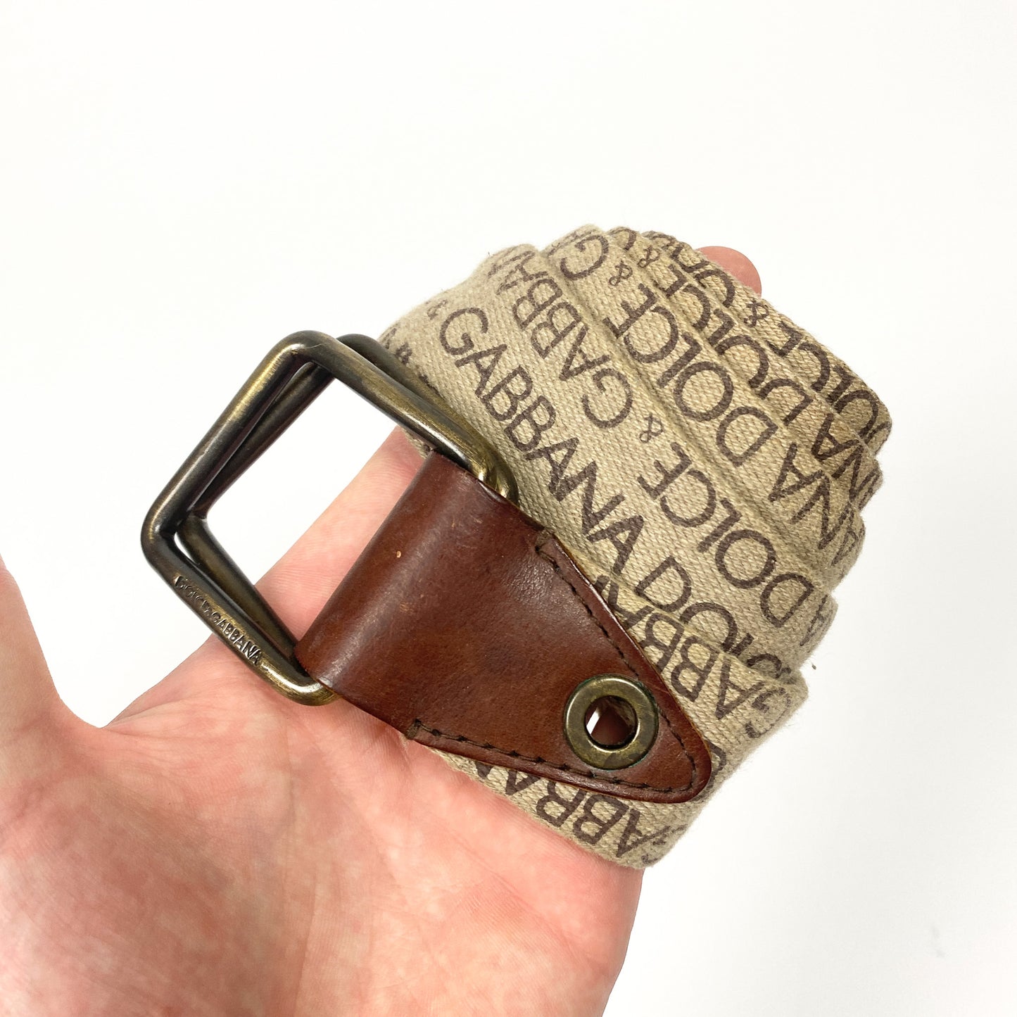 DOLCE & GABBANA Monogramm Gürtel