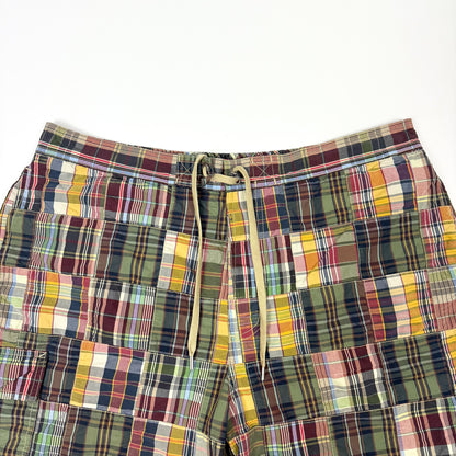 RALPH LAUREN Plaid Cargo Shorts
