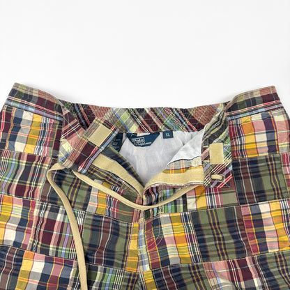 RALPH LAUREN Plaid Cargo Shorts