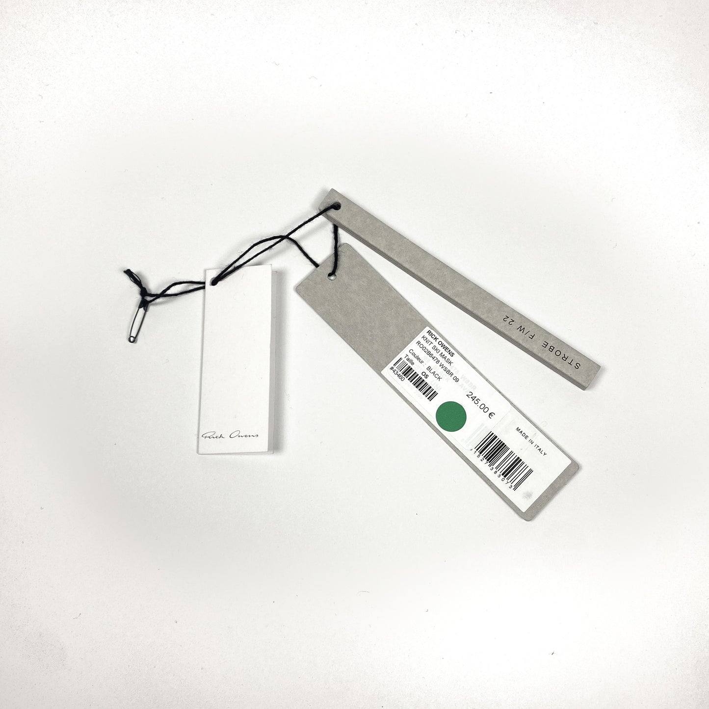 RICK OWENS Strick Balacava Maske [SS22]