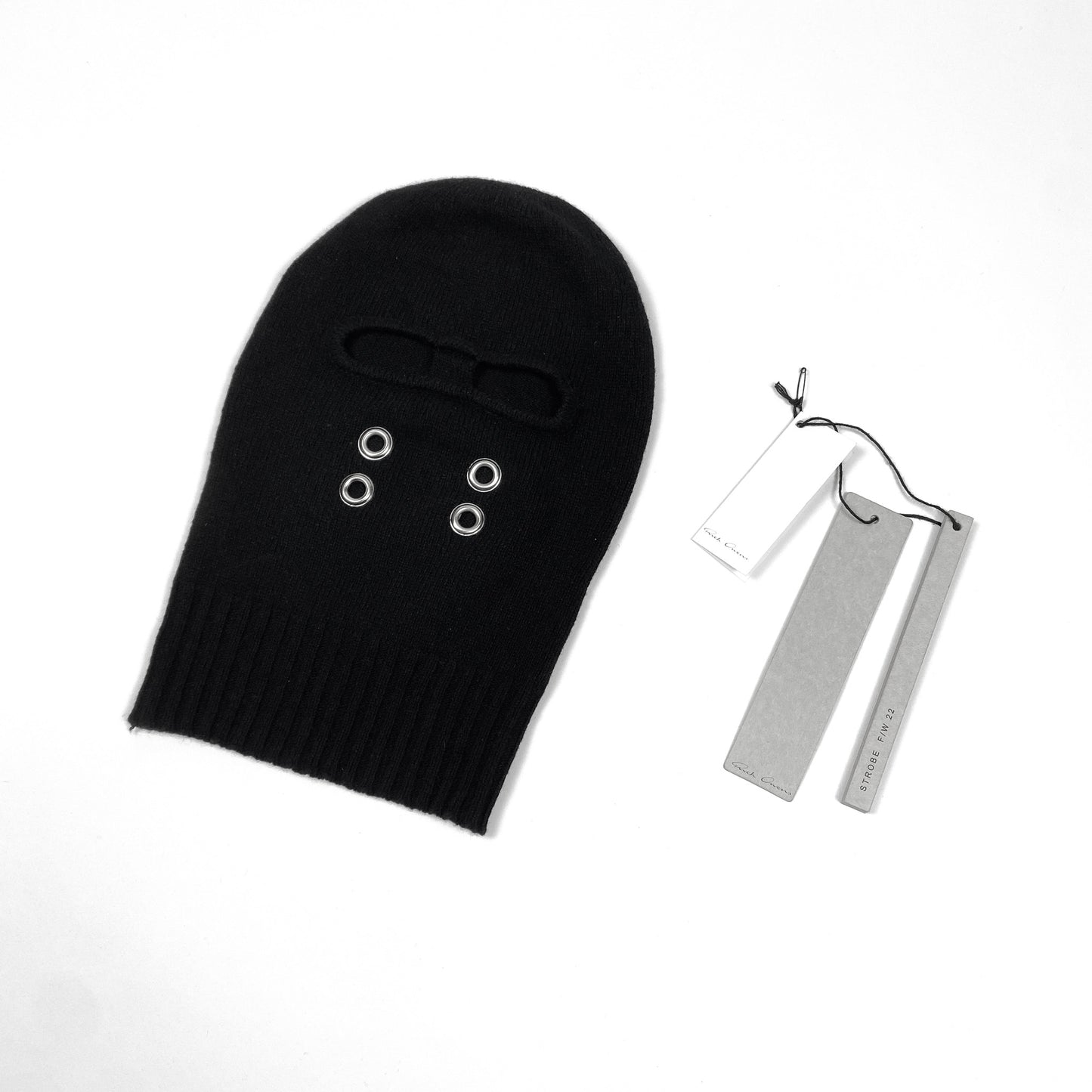 RICK OWENS Strick Balacava Maske [SS22]