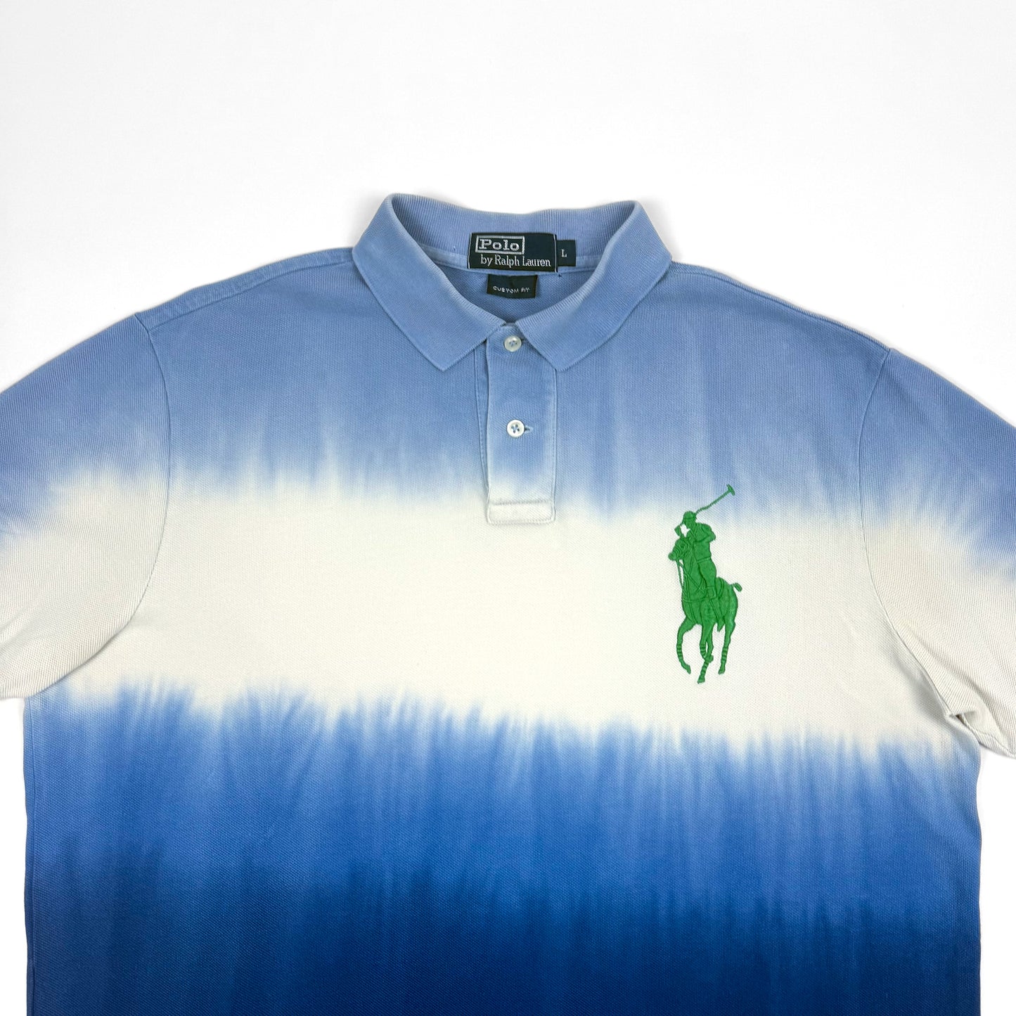 RALPH LAUREN Big Pony Tie Dye Polo Shirt