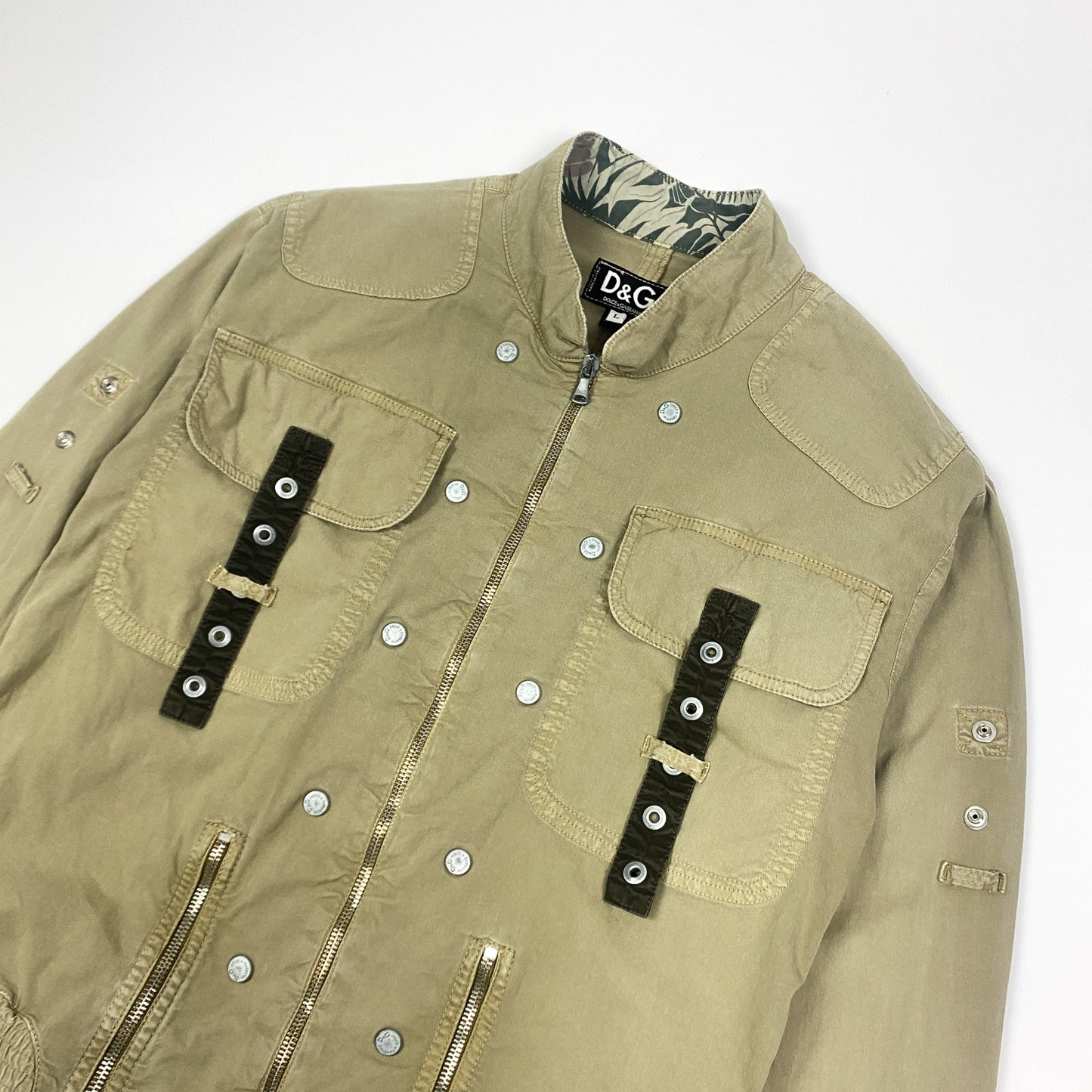 DOLCE & GABBANA Military Cargo Jacke [SS03]