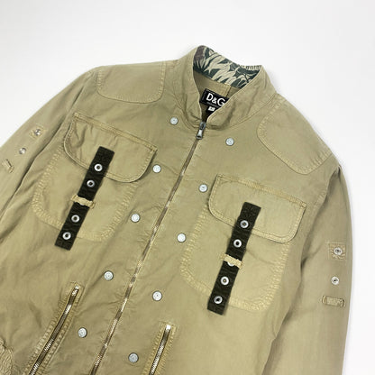 DOLCE & GABBANA Military Cargo Jacke [SS03]
