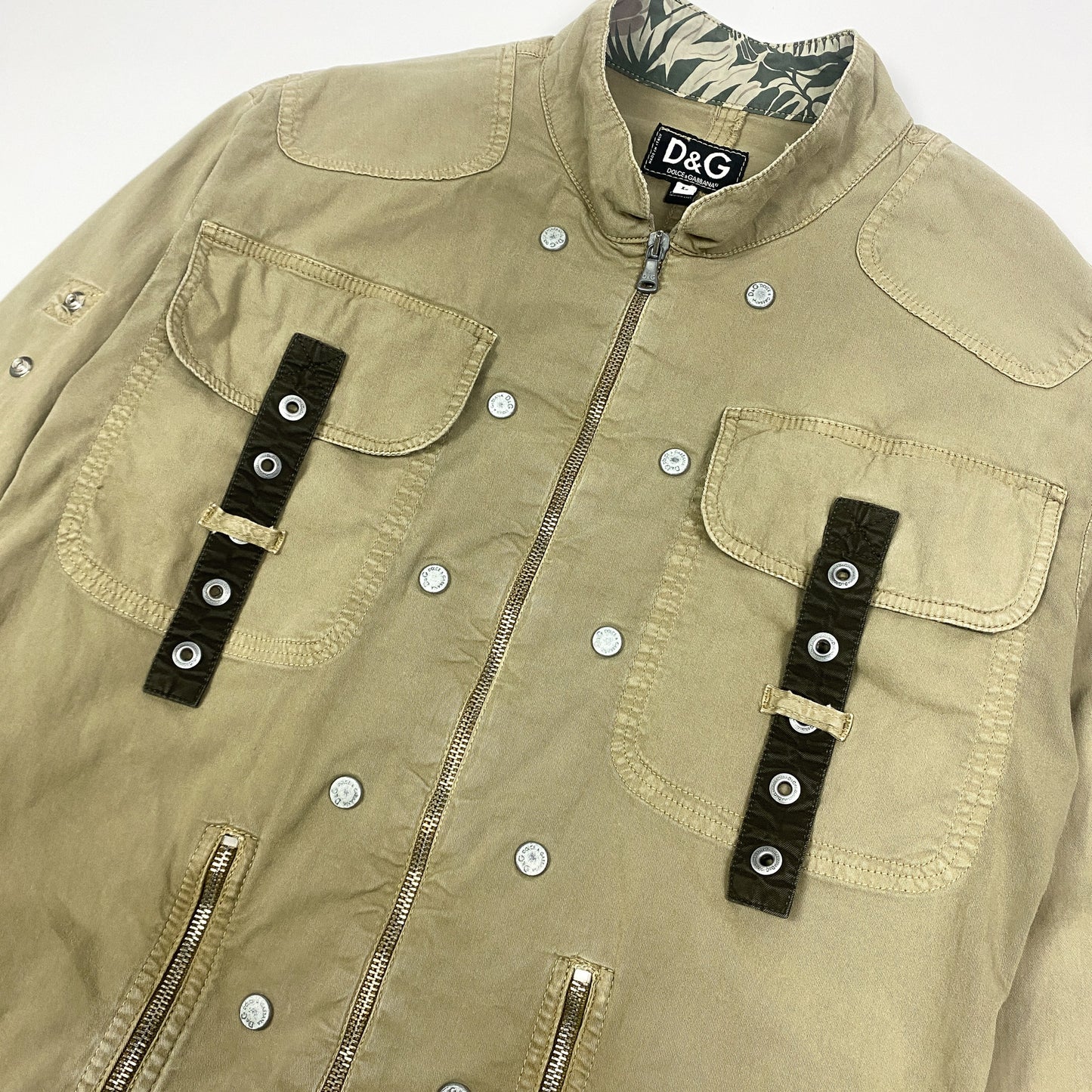 DOLCE & GABBANA Military Cargo Jacke [SS03]