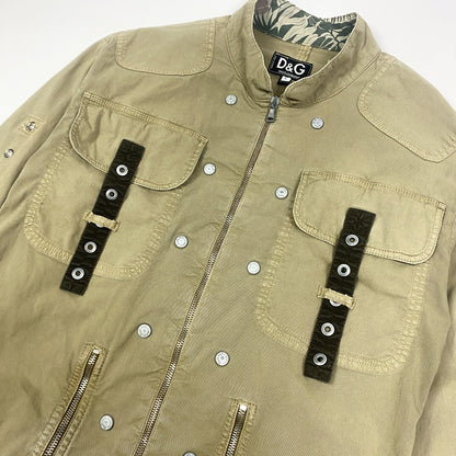 DOLCE & GABBANA Military Cargo Jacke [SS03]