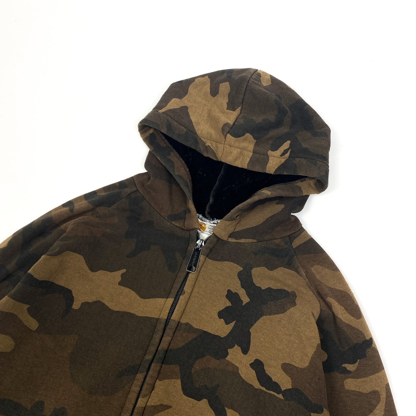 CARHARTT Camouflage Zip Hoodie
