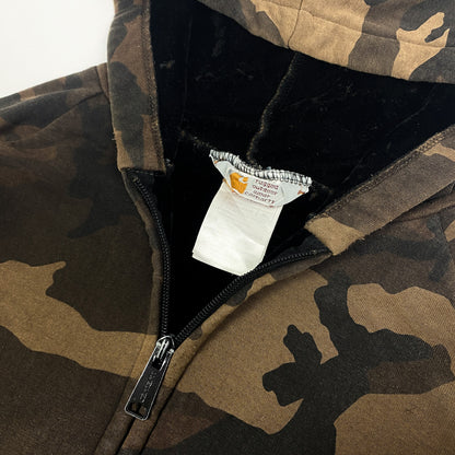 CARHARTT Camouflage Zip Hoodie
